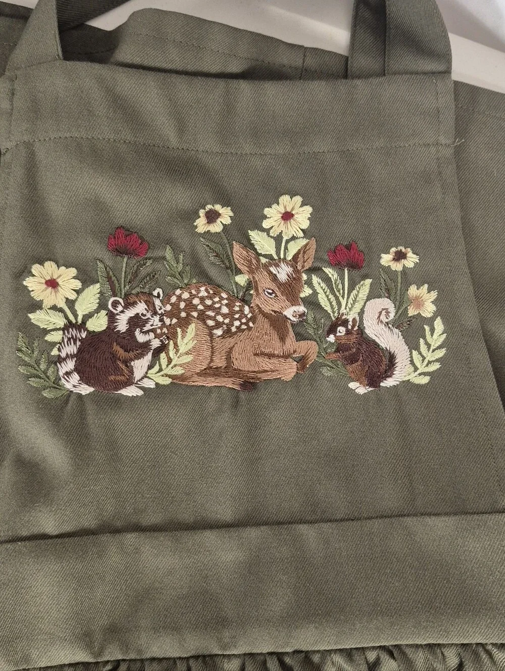 Hot Topic Thorn & Fable Woodland Embroidered Midaxi Skirtall - Size XL (Jr.) / M